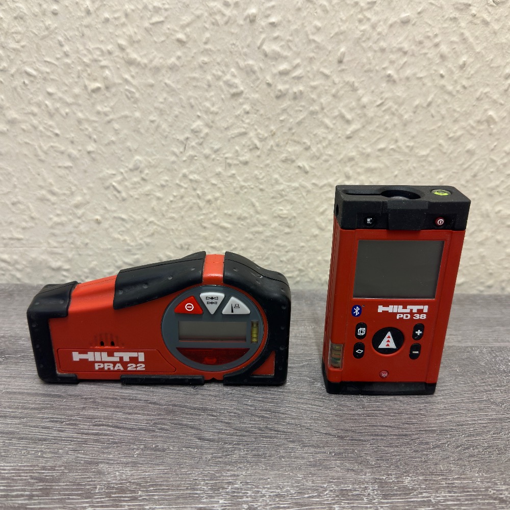 Pre owned HILTI PRI 2 ROTATING LASTER LEVEL WITH PRA22 PD38 Own4Less Pre owned HILTI PRI 2 ROTATING LASTER LEVEL WITH PRA22 PD38 Own4Less